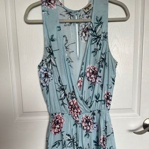 Show Me Your MuMu Blue Floral Romper